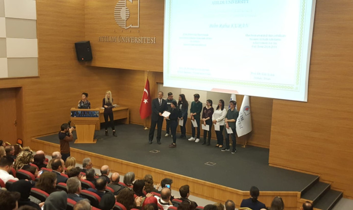 2018-2019 Güz Dönemi Onur Ödülleri Töreni